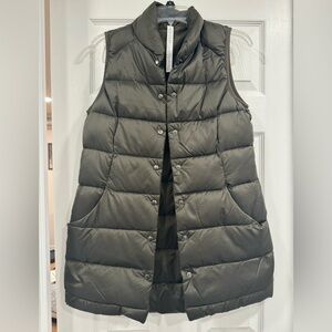 Lululemon Olive Green Long Vest